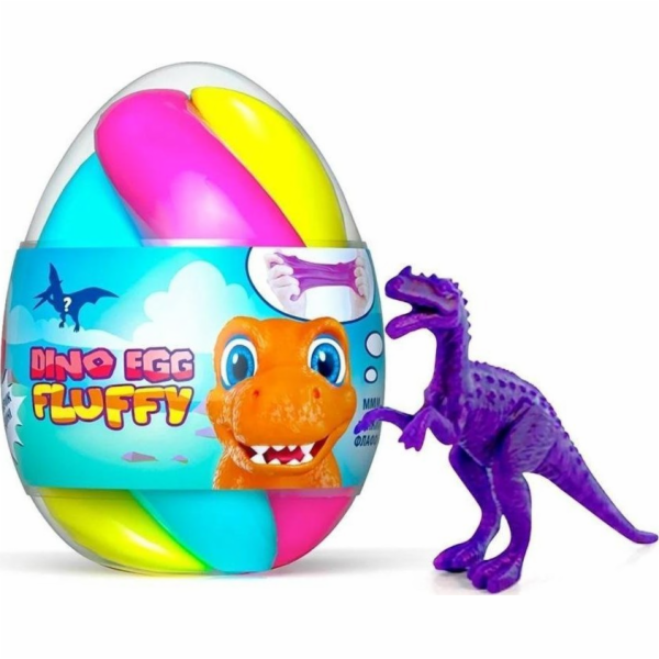 Okto Fluffy Slime dinosauří vejce 140ml MIX