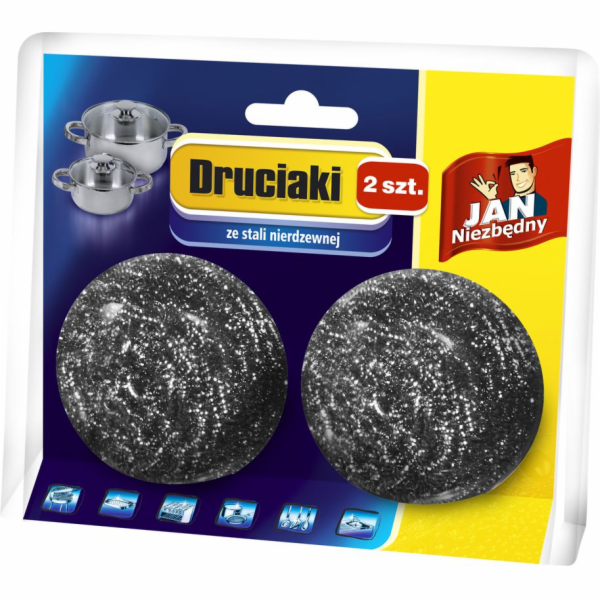 Jan Niezbedny Nerezová drátěnka 2 ks (8571013738)