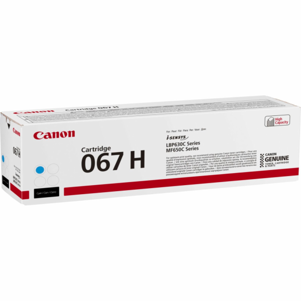 Toner Canon 067 H C azurový pro tiskárny Canon i-SENSYS (...