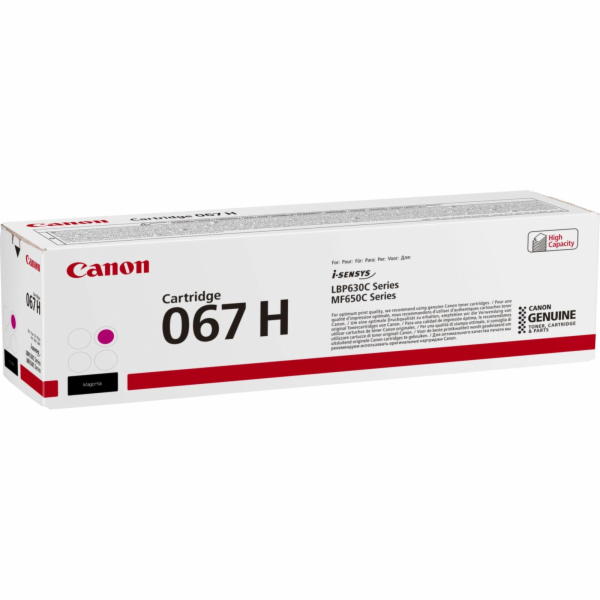 Toner Canon 067 H M purpurový pro tiskárny Canon i-SENSYS...