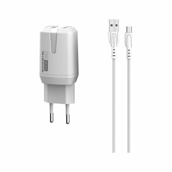 Somostel SMS-A139 nabíječka 2x USB-A 2,4 A (28235)