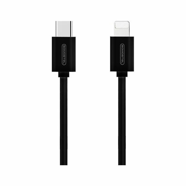 Somostel USB-C – Lightning kabel 1,2 m černý (27509)