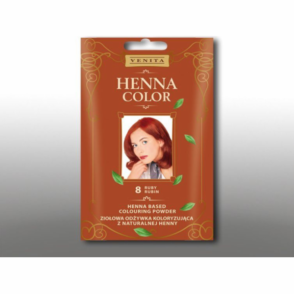Henna Color 30G 8 RUBIN Omalování kondicionér