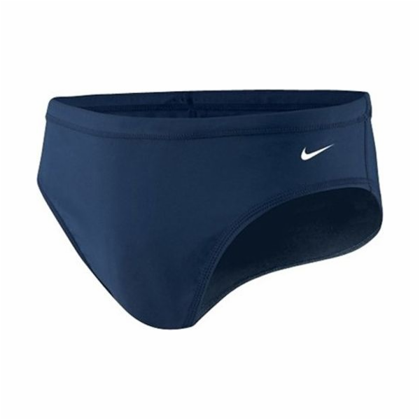 Nike Dětské plavky Poly Solid Brief půlnoční navy, veliko...
