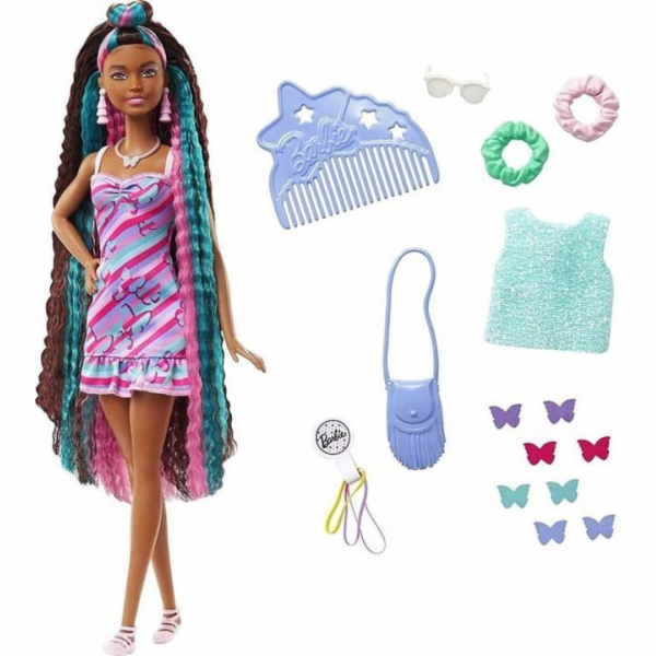 Barbie Barbie Barbie Barbie úplně vlasy panenka s dluhy H...
