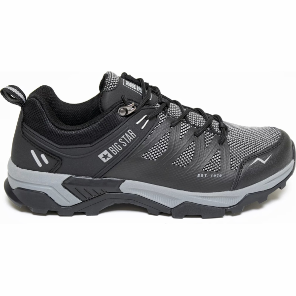 Big Star Trekingové boty KK174105 Black 44