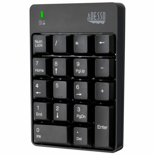 Adesso WKB-6010UB/ bezdrátová numerická klávesnice 2,4GHz...