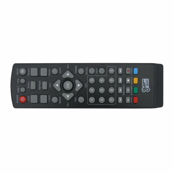 Ovladač dálkový GoSAT GS100HD, GS150HD a GS155HD