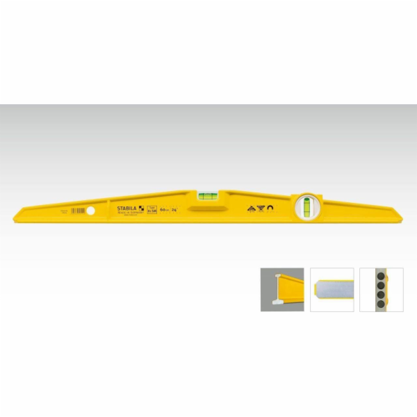 Stabila Stabila magnetická vodováha, řada 81 SM, 25 cm