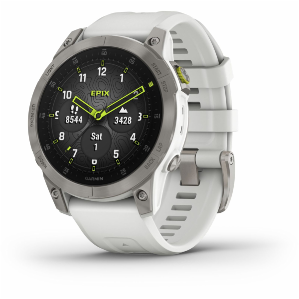Garmin EPIX (Gen 2) snow white/titanium Titan