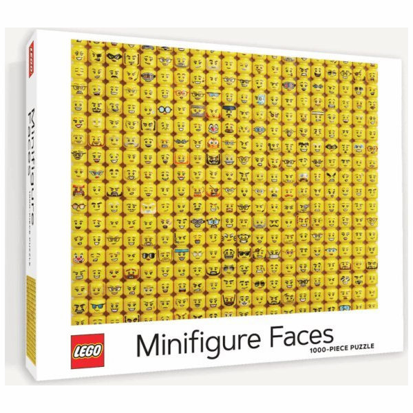 Chronicle Books Puzzle LEGO® Obličeje minifigurek 1000 dílků