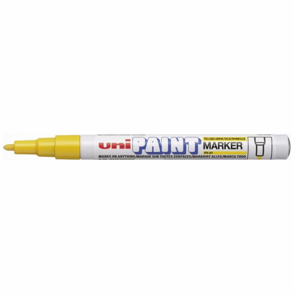Uni Mitsubishi Pencil Oil Oil marker PX21 žlutý (UN5087)