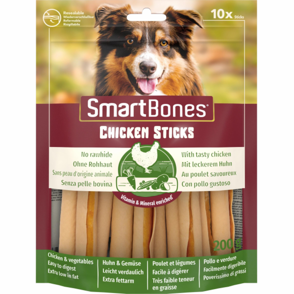 Smart Bones Kuřecí tyčinky Smart Bones 10 ks.