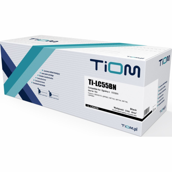 Výměna černého toneru Tiom 055BN (Ti-LC55BN)