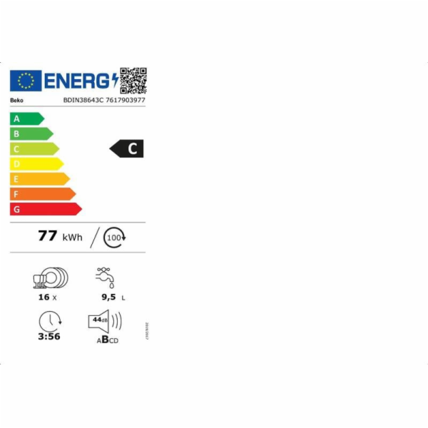 Zmywarka BDIN38643C