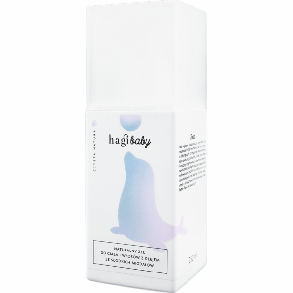Hagi Natural gel na tělo a vlasy s olejem ze sladkých mandlí