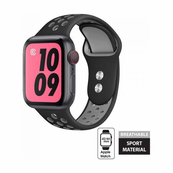 Sportovní pásek Crong Crong Duo – řemínek Apple Watch 42/...