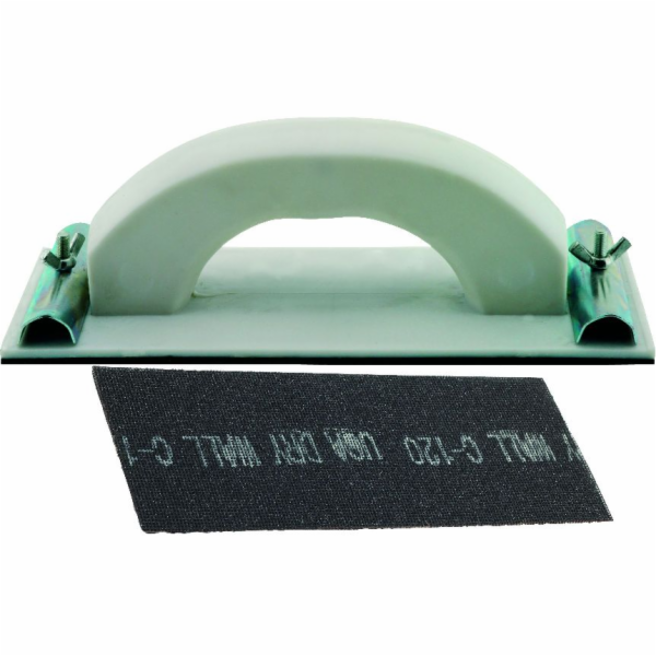 Hladítko brusné 220x80mm + 10x mřížka P100