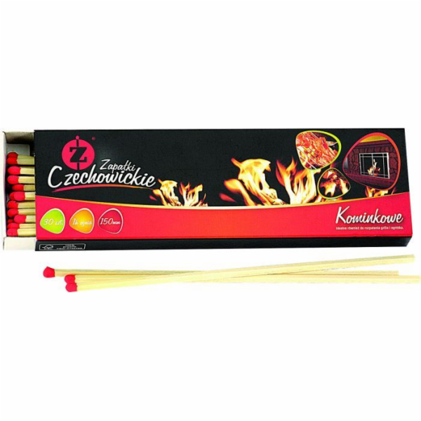 Zápalky krbové 30 ks/15 cm