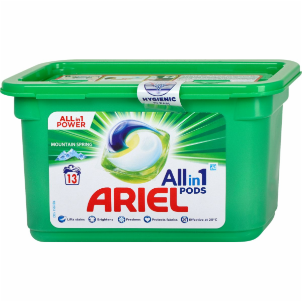 Tablety&nbsp;gelové&nbsp;do&nbsp;pračky&nbsp;Ariel&nbsp;mountain&nbsp;13&nbsp;ks