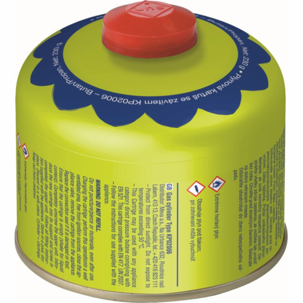 Kartuše na závit PlainAir 230 g typ KP02006