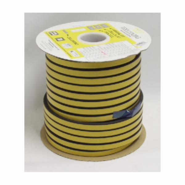 Těsnění Kr 15x8 mm černé - 50 m