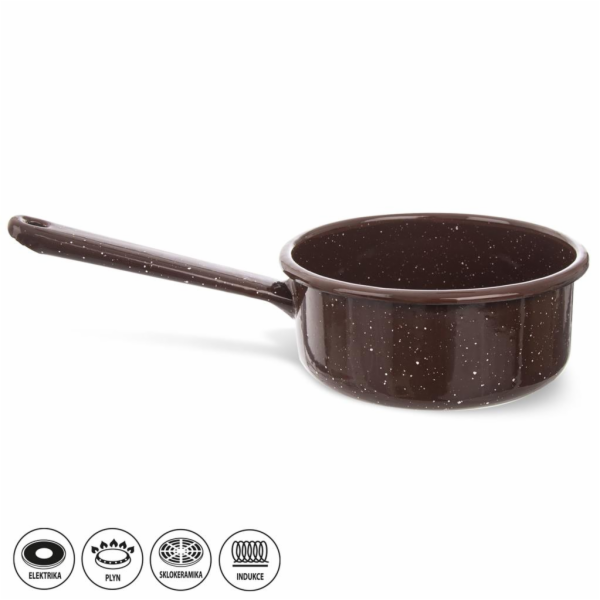 Rendlík BROWN 0,9 l smalt 14 cm