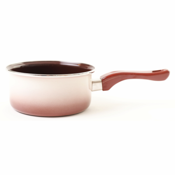 Rendlík smalt 1,5 l s rukojetí dekor Cappuccino 16 cm