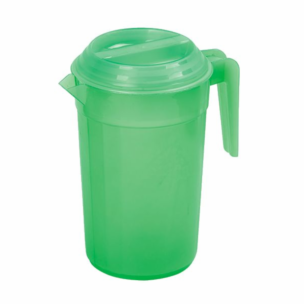Džbán s víčkem 2 l plast