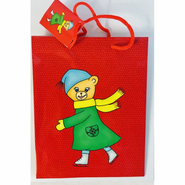 Taška dárková s obrázkem 22x18x10 cm