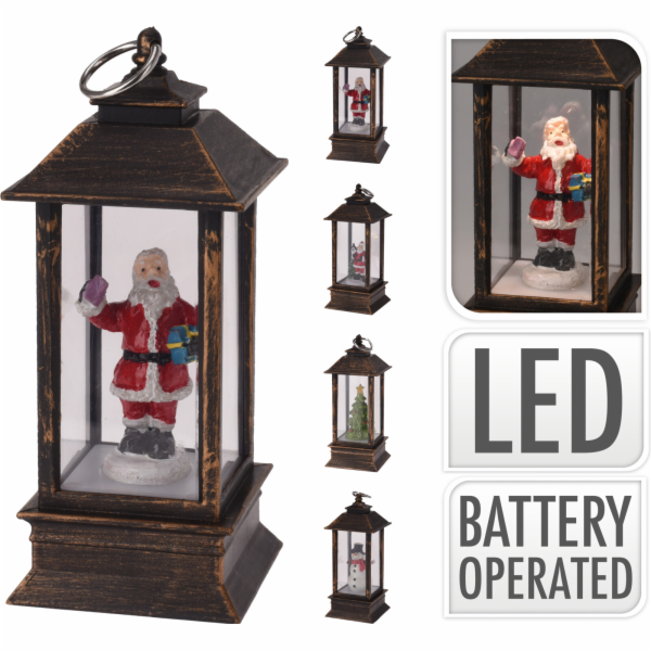 Lucerna Vánoční LED 14 cm