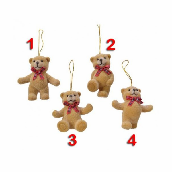 Ozdoba&nbsp;vánoční&nbsp;medvídek&nbsp;béžový