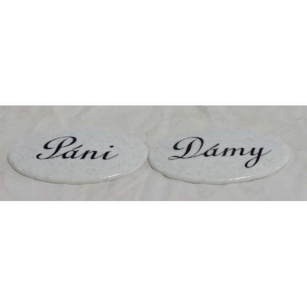 Označení WC dámy+páni
