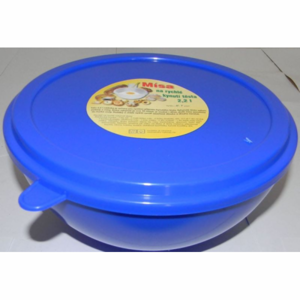 Mísa na rychlé kynutí těsta 2,2 l s víkem