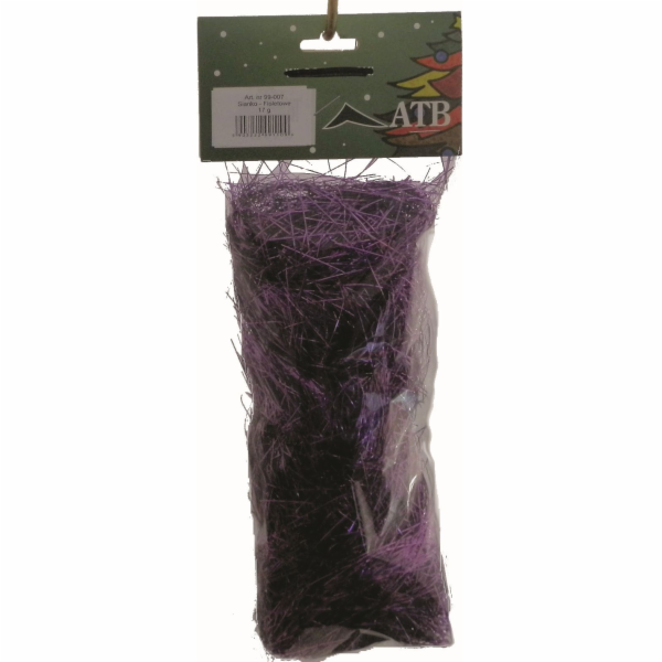 Lameta&nbsp;vánoční&nbsp;vlasy&nbsp;fialové&nbsp;17&nbsp;g