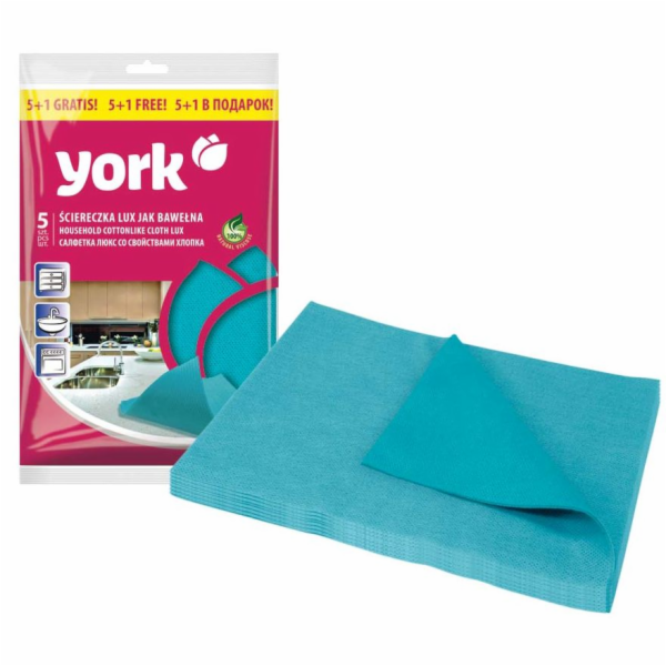 Utěrka kuchyňská LUX 5 ks+1 ks ZDARMA 50x35 cm s vlastnot...