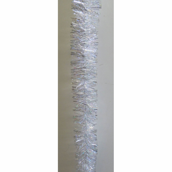 Řetěz vánoční stříbrný 1,8 m / 5 cm