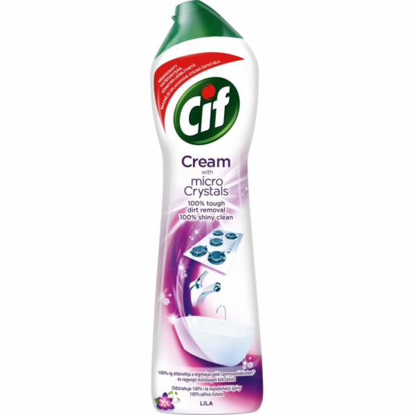 Čistící prostředek Cif krém lila flower 500ml
