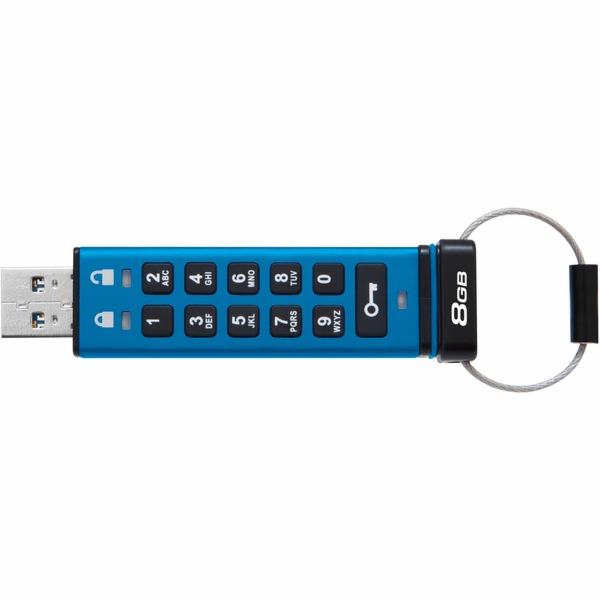Kingston IronKey Keypad 200 8 GB, USB-Stick IKKP200/8GB