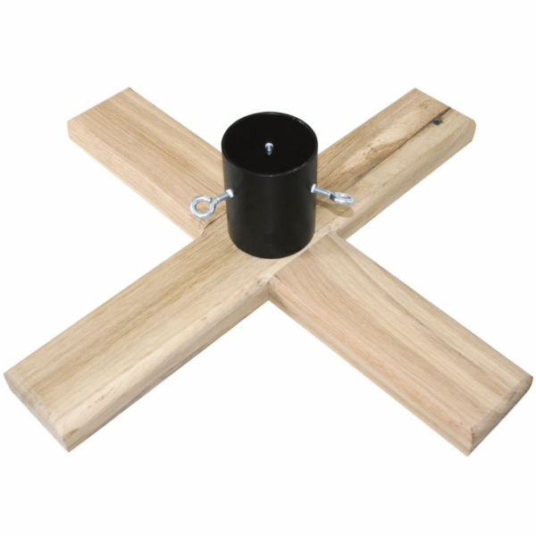 Stojánek na stromeček 50 x 50 cm kříž masiv smrk