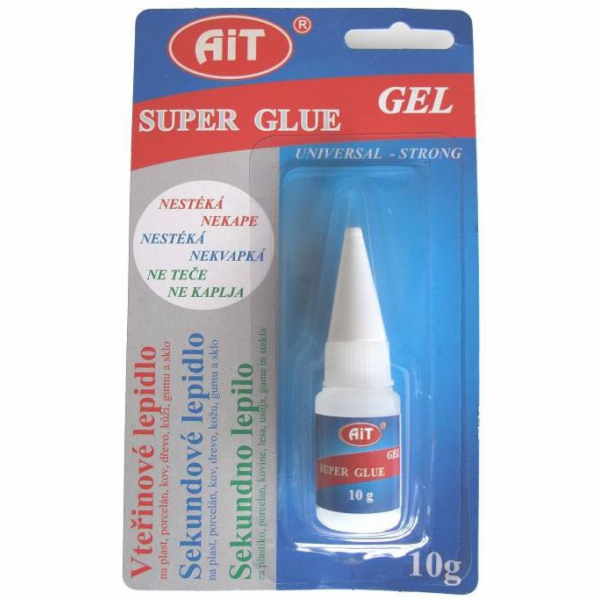 Lepidlo&nbsp;vteřinové&nbsp;gelové&nbsp;10&nbsp;g&nbsp;AIT