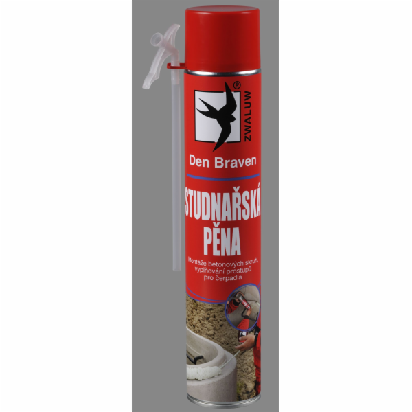 Pěna montážní trubičková studnářská 750 ml zelená