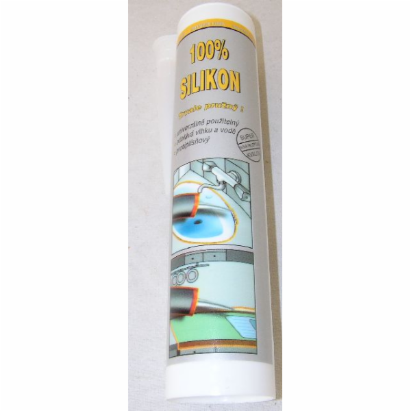 Silikon 100% transparentní 280ml Silver line