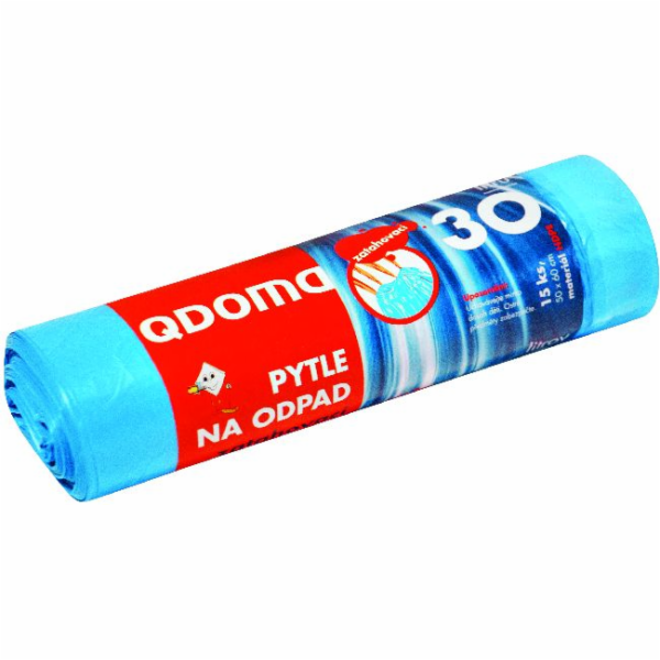 Pytel na odpadky zatahovací 60l/10 ks modré Vigo