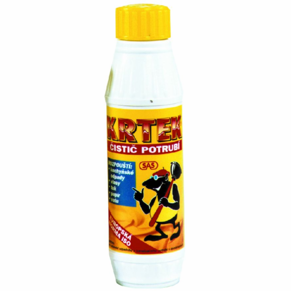 Čistič potrubí  KRTEK 900 g