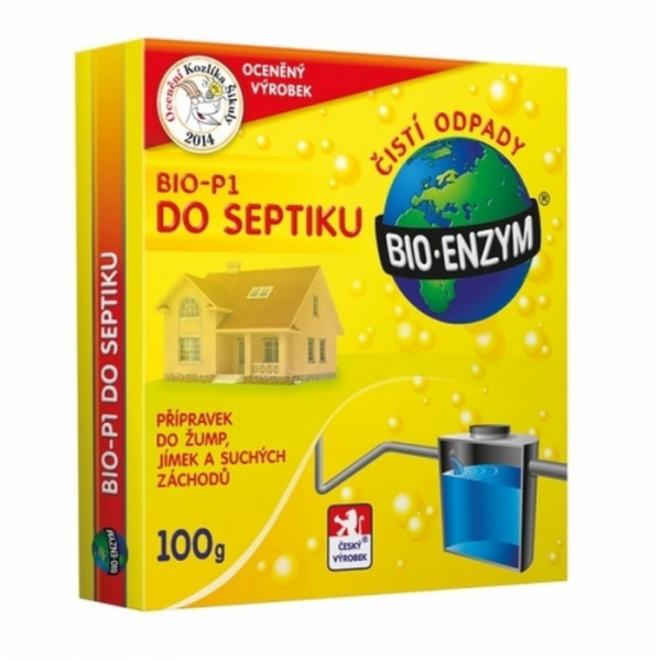 Přípravek pro biologický rozklad obsahu septiku 100 g BIO-P1