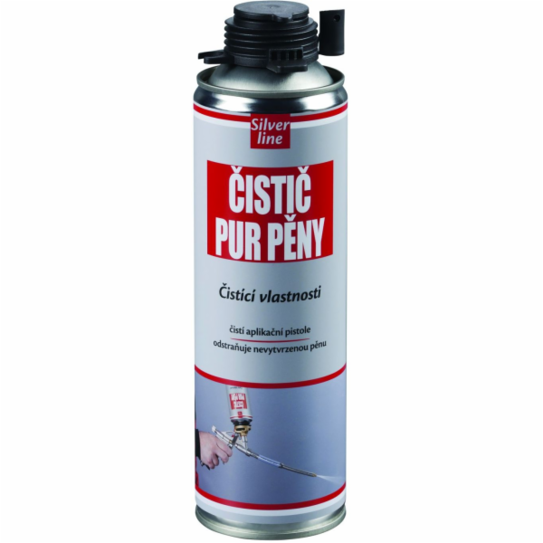 Čistič PUR pěny 500ml Silver line