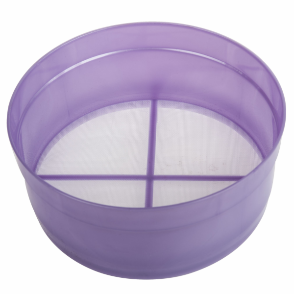 Síto na mouku 20x8,5 cm plast