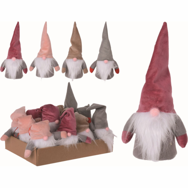 Dekorace&nbsp;SKŘÍTEK&nbsp;20&nbsp;cm&nbsp;mix&nbsp;4&nbsp;barev