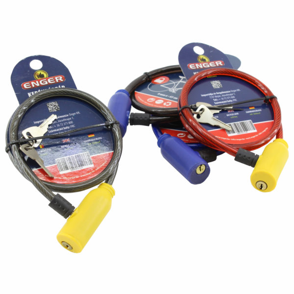 Zámek na kolo 2 klíče eng-079